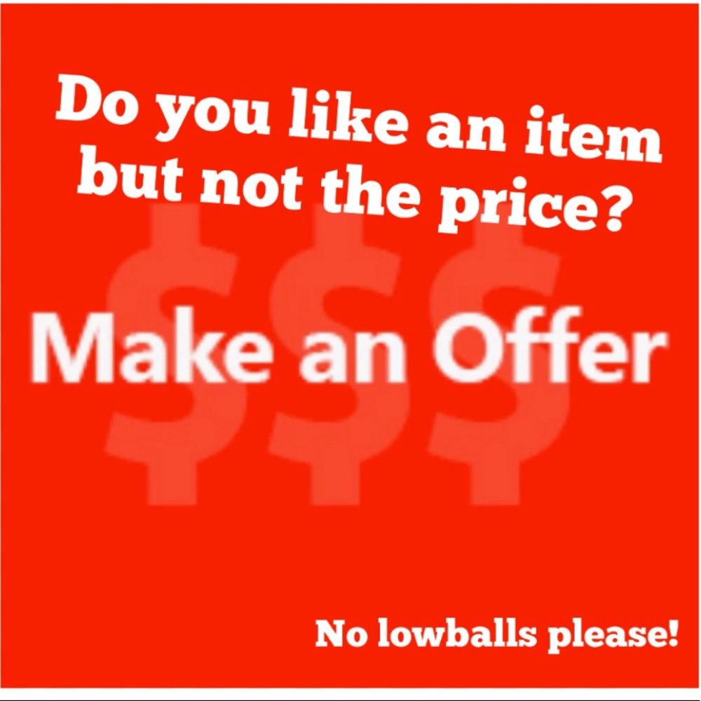 Offers are welcome!